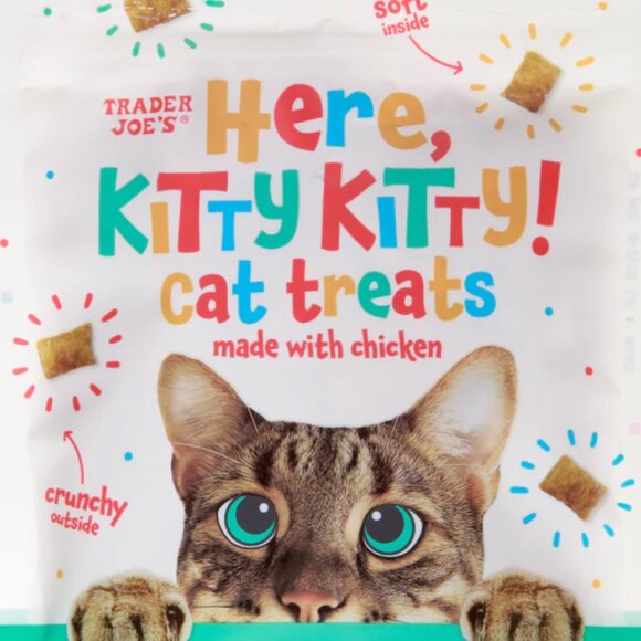 Trader Joe's- Cat Chicken Treats - Chicken - 2 packs - 5 ounces each - Picture 1 of 1
